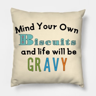 Biscuits and Gravy Pillow