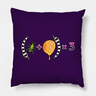 Beetlejuice Pictionary Equation Pillow