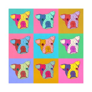 Colorful French Bulldog T-Shirt