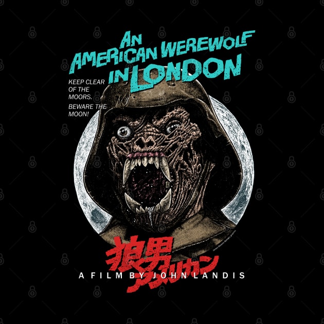 An American werewolf In London, Beware the moon, Cult Classic by PeligroGraphics