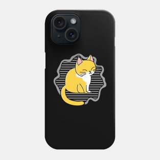 Funny Cat - Cute Pet T-Shirt Design for Cat Lovers Phone Case