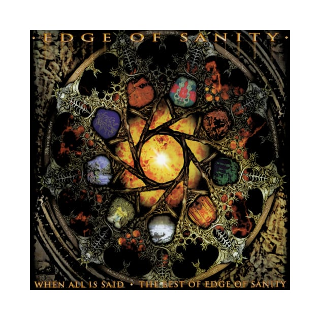 Edge Of Sanity When All Is Said The Best Of Edge Of Sanity Album Cover by Summersg Randyx