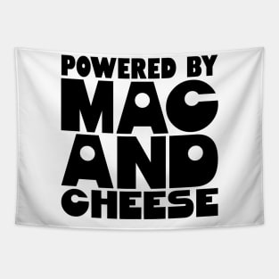 Powered By Mac And Cheese Tapestry