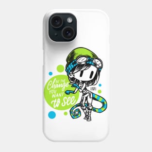 chameleon girl Phone Case