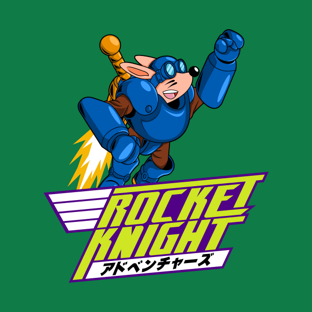 Rocket Knight's Laser Blast Ride by nextodie