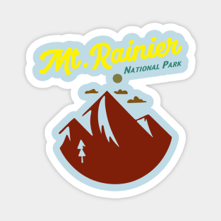 Mt Rainier National Park Washington Magnet