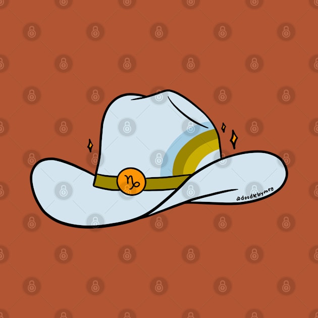 Capricorn Cowboy Hat by Doodle by Meg