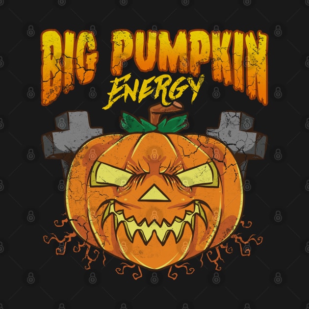 Big Pumpkin Energy Halloween by E