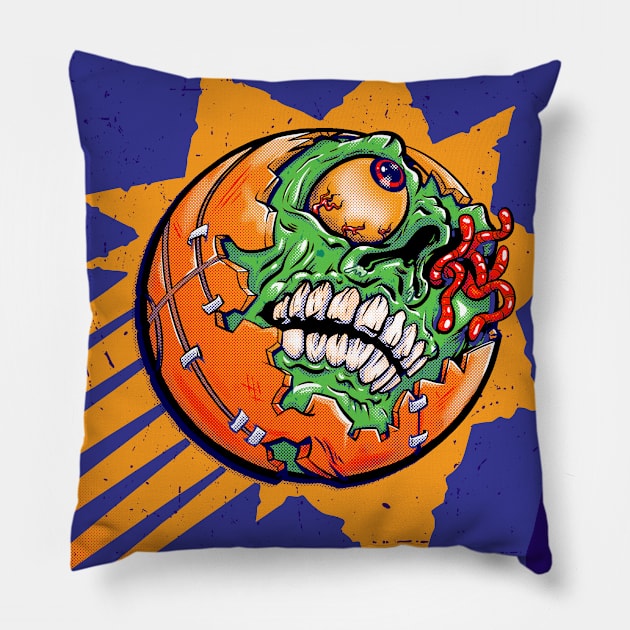 Fowl Shot Pillow by poopsmoothie