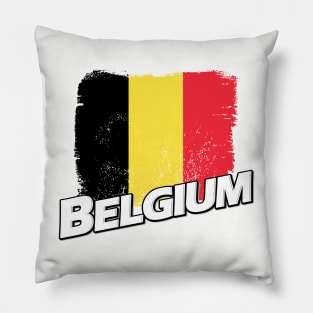 Belgium flag Pillow