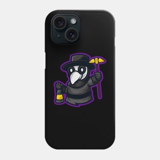 Plague Doctor Cartoon Phone Case