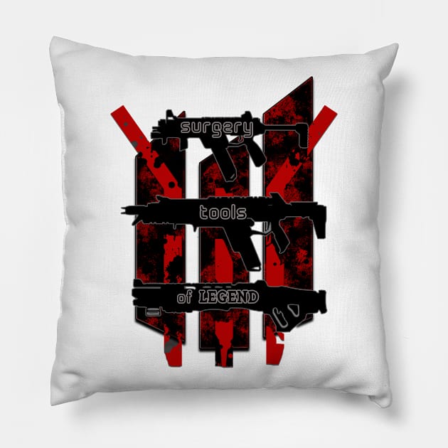 Surgery tools of LEGEND Pillow by CB_design