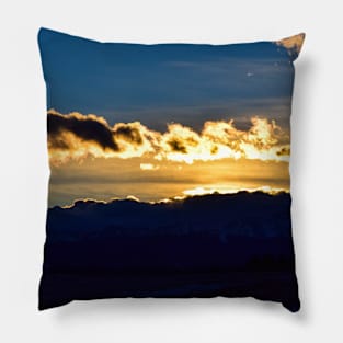 Sunset. Pillow