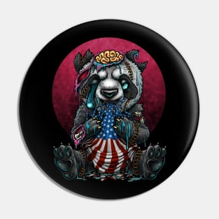 Zombie panda ( China devour America ) Pin