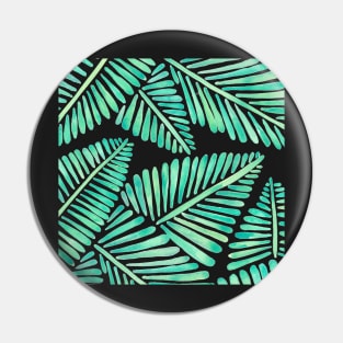 Seafoam Banana Leaves Pin