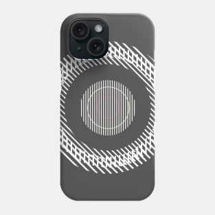 Minimal geometric illustration Phone Case