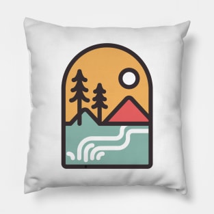 Creative Nature Badge Pillow