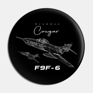 Grumman F9F-6 Cougar Pin