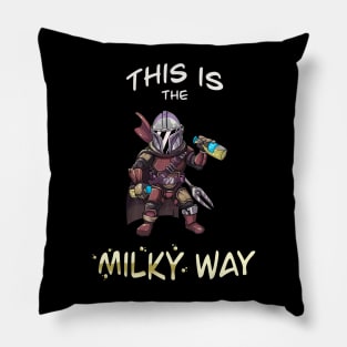 This is the Milky way v2 Pillow