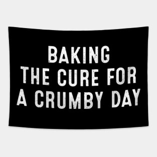 Baking The Cure for a Crumby Day Tapestry