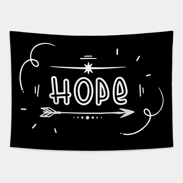 Hope! Tapestry by Meeko_Art