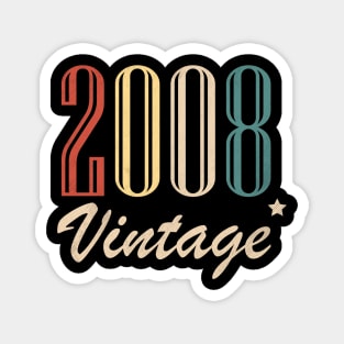 Vintage 2008 Magnet