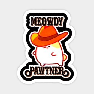 Sheriff Purrlock - Meowdy Pawtner Magnet