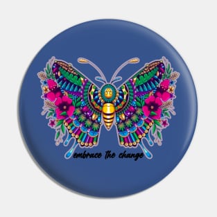 embrace change butterfly 1 Pin