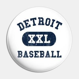 Detroit Baseball Pin