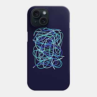 Modular Synth Patch Cables Phone Case