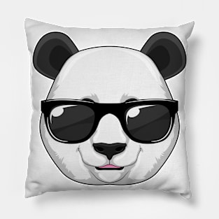 Panda with Sunglasses Pillow