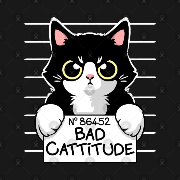 Bad cattitude prisoner cat by NemiMakeit