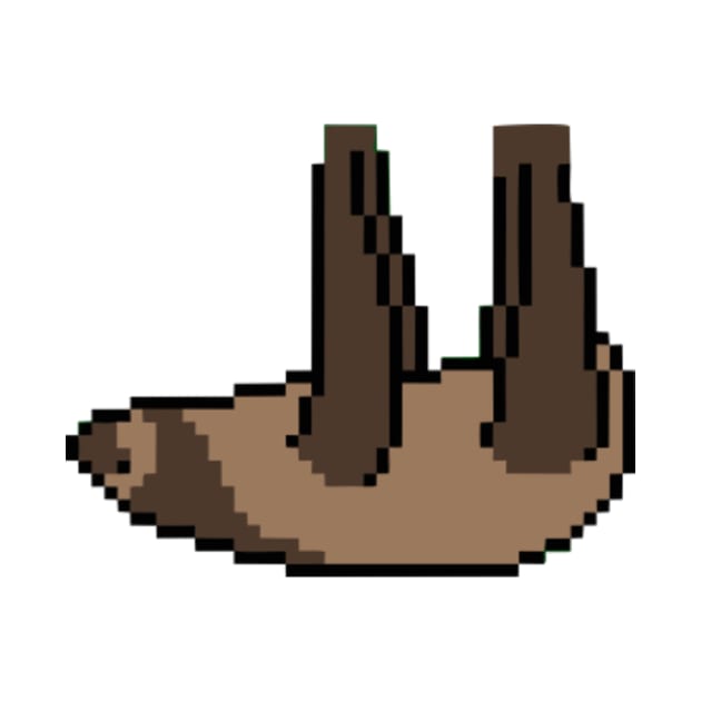 Linnaeus's two toed sloth animal pixel - Animal Art - T-Shirt | TeePublic