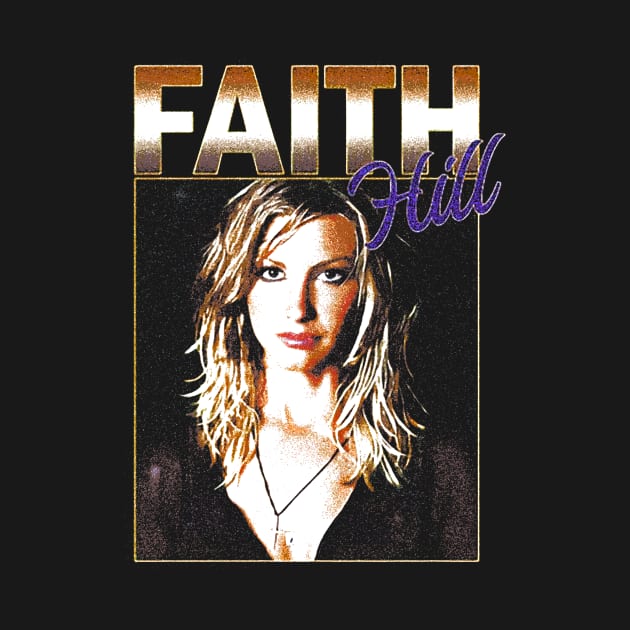 Faith Hill, Vintage, Country Music Singer by FandiLagi