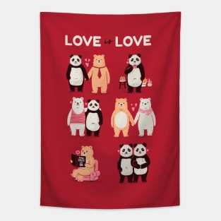 Love is Love - Being single is ok! Tapestry