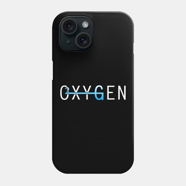 05 - OXYGEN Phone Case by SanTees