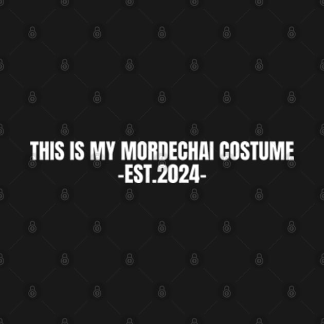 This Is My Mordechai Costume Purim Jewish Festival Jew by Shopinno Shirts