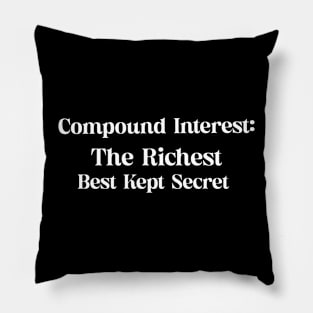 Compound Interest Pillow