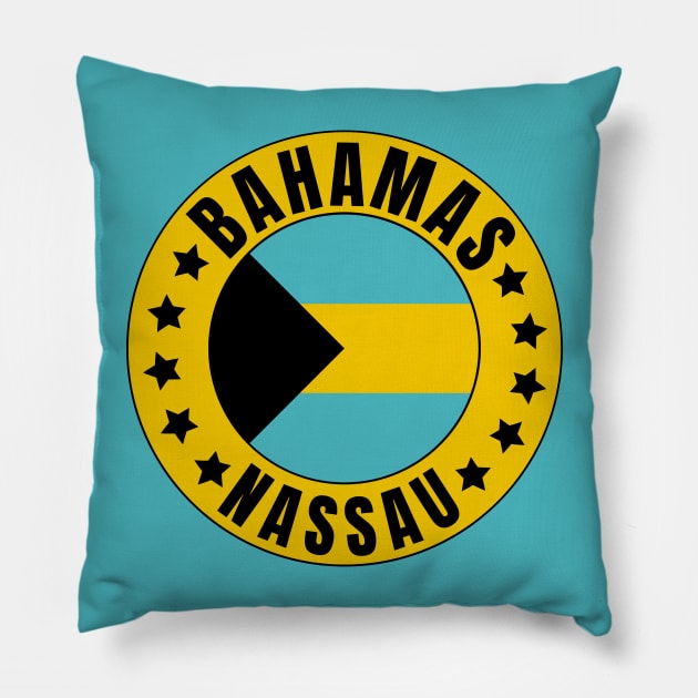 Nassau Pillow by footballomatic