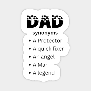 Dad synonyms Magnet