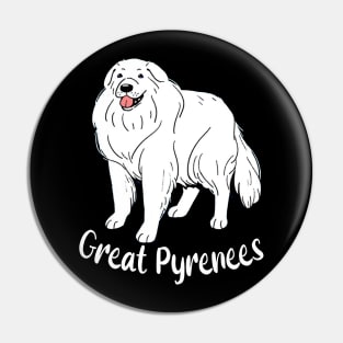 Mountain Guardian Styles Pyrenees Chronicles, Urban Canine Couture Tee Delight Pin