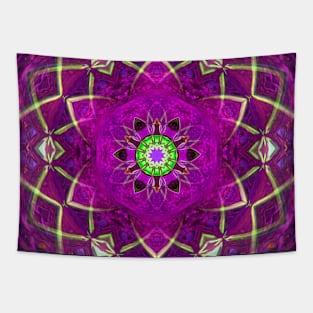 Purple mandala Tapestry