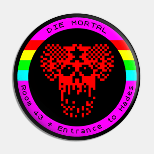Die Mortal! - The Guardian to the Entrance to Hades - ZX Spcetum Pin