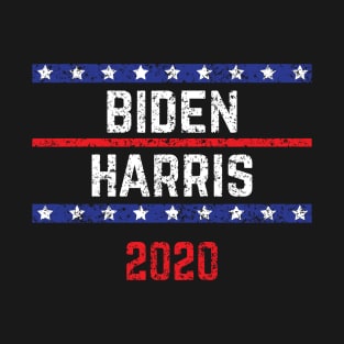 Joe Biden 2020 and Kamala Harris On One Ticket Distressed T-Shirt