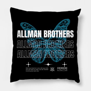 Allman Brothers // Butterfly Pillow