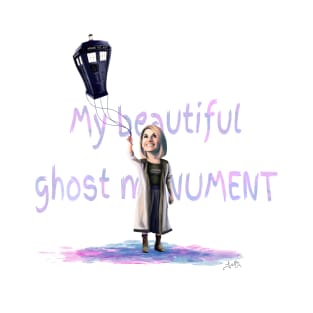 My Beautiful Ghost Monument T-Shirt