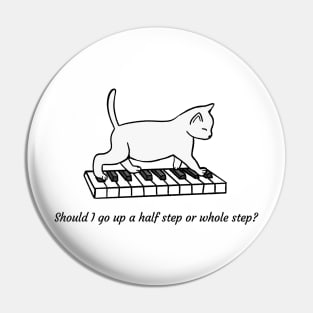 Music Theory Cat Pin