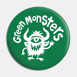 Green Monsters Pin