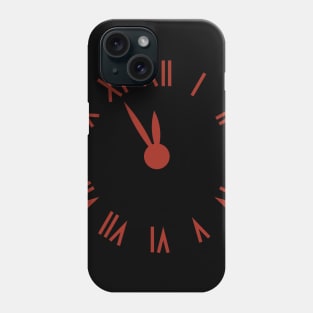 red clock1 Phone Case