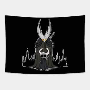 Hollow knight ghost and the hollow knigh art Tapestry